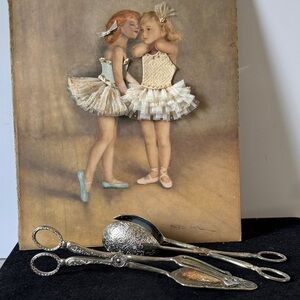Vintage Silver Plated Serving Utensils